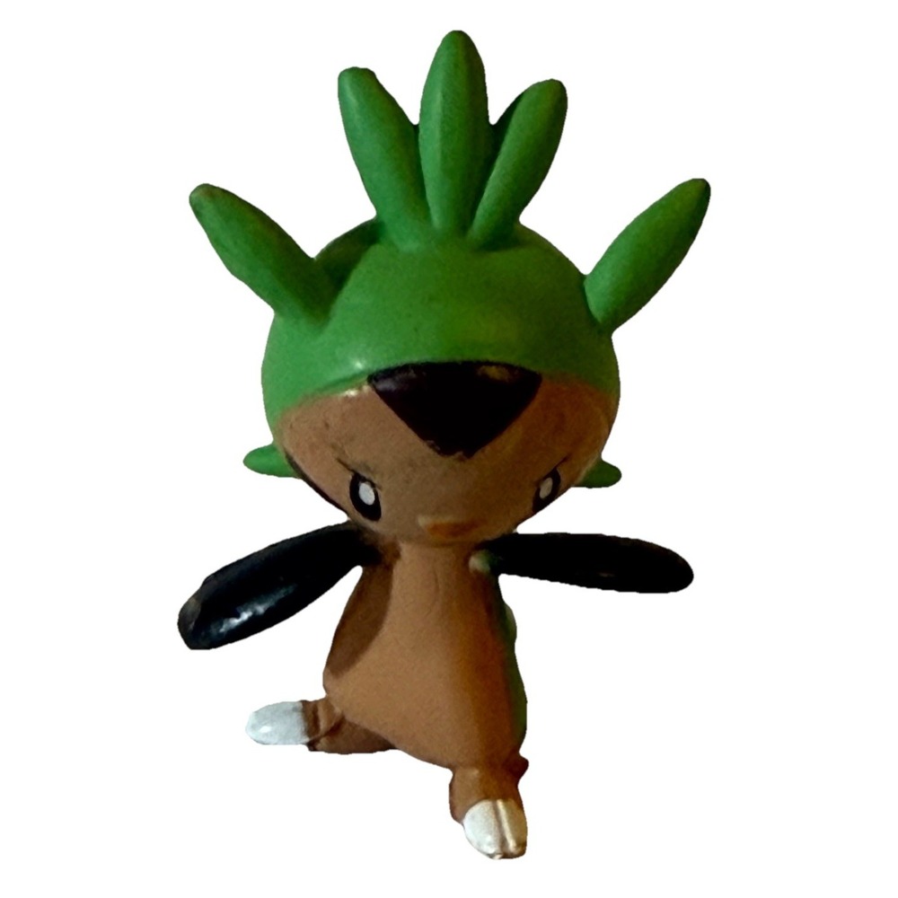CHESPIN Pokemon TOMY Action Figure, 2" - Japan, Pokémon collectible